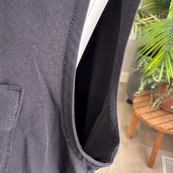 Athleta Black Brooklyn Utility Wide Leg Jumpsuit Sz 14 READ DESCRIPTION - Picture 11 of 16